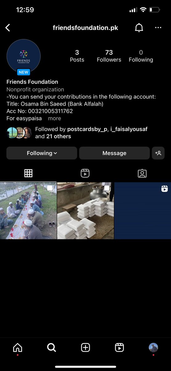 Adamaa1999's tweet photo. Hello everyone, I along with my friends started a Ramadan drive this year for the needy. Please spread the word and kindly donate as much as u can.
Instagram: https://t.co/xfJKcTFRIx https://t.co/3wHMlPZc0S
