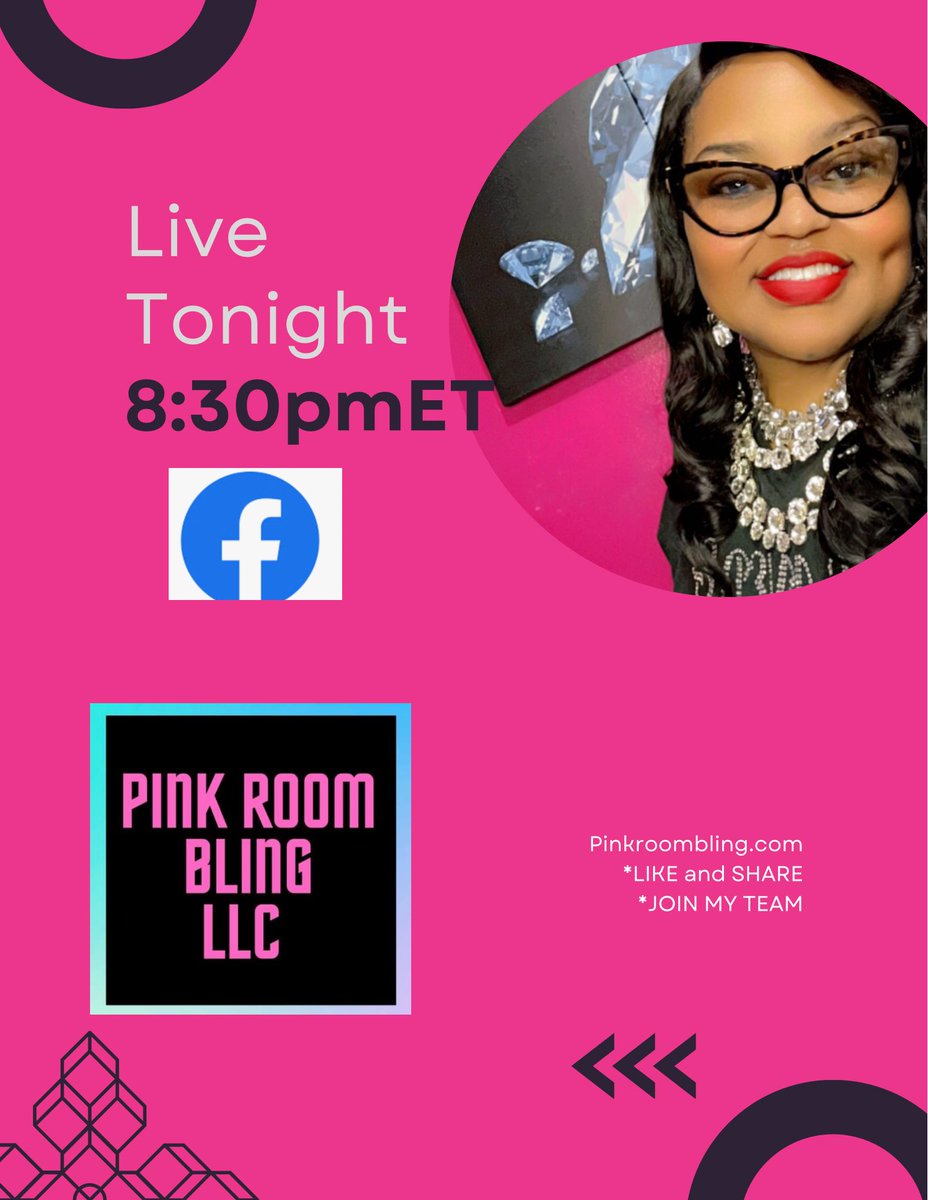 IamMzLanda's tweet photo. Join me tonight in my Pink Room!💗💗
#Pinkroombling
#Paparazzi 
#Jewelrylover
#Jewelryaddict https://t.co/ravASRhYmZ