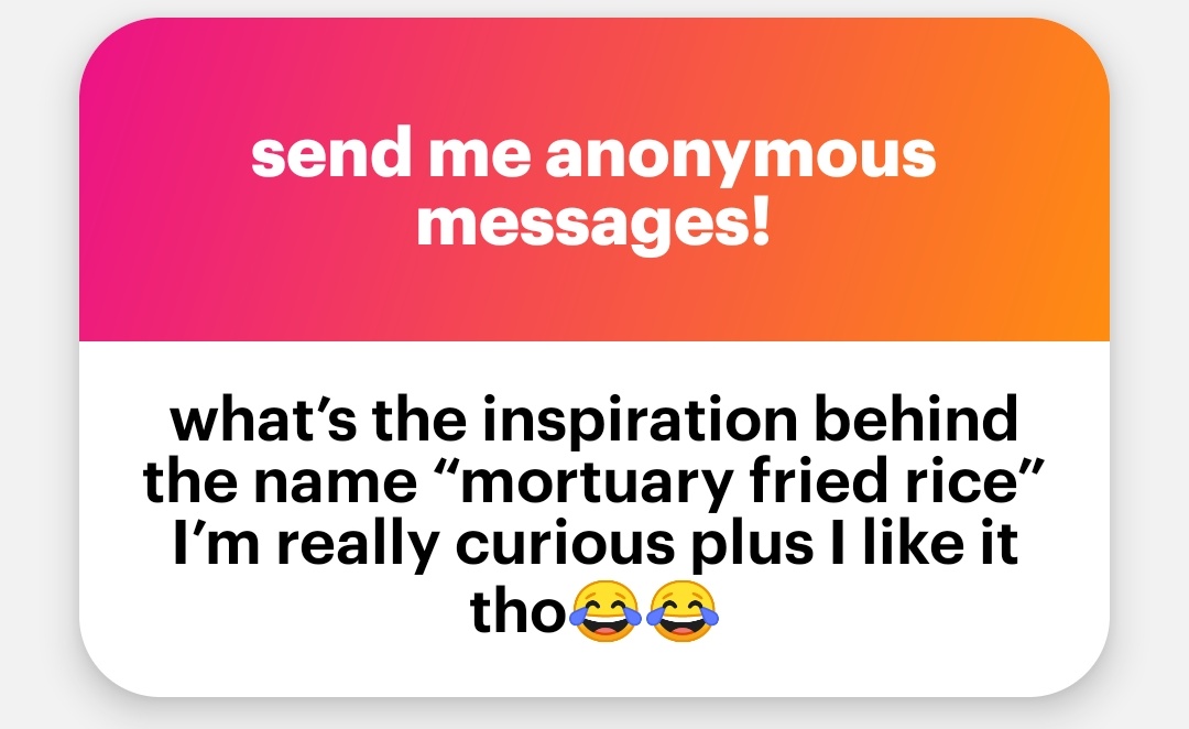 Mortuary Fried Rice. tweet media