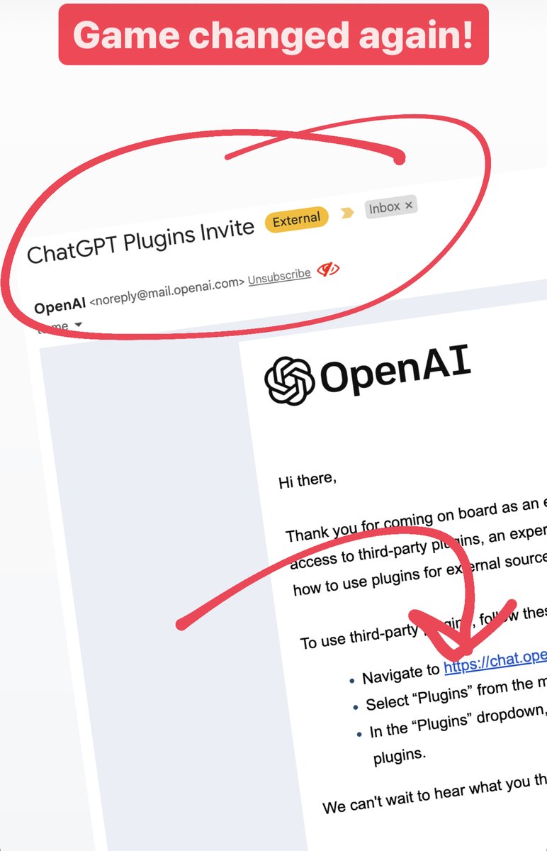 Okay, it just got real real... we're going to talk about #ChatGPT plugins and how that relates to #CustomerSuccess - especially Enablement and Ops - this Thursday on Zoom.

10AM Pacific / 1PM Eastern / 7PM CET... see you there.
us02web.zoom.us/webinar/regist…