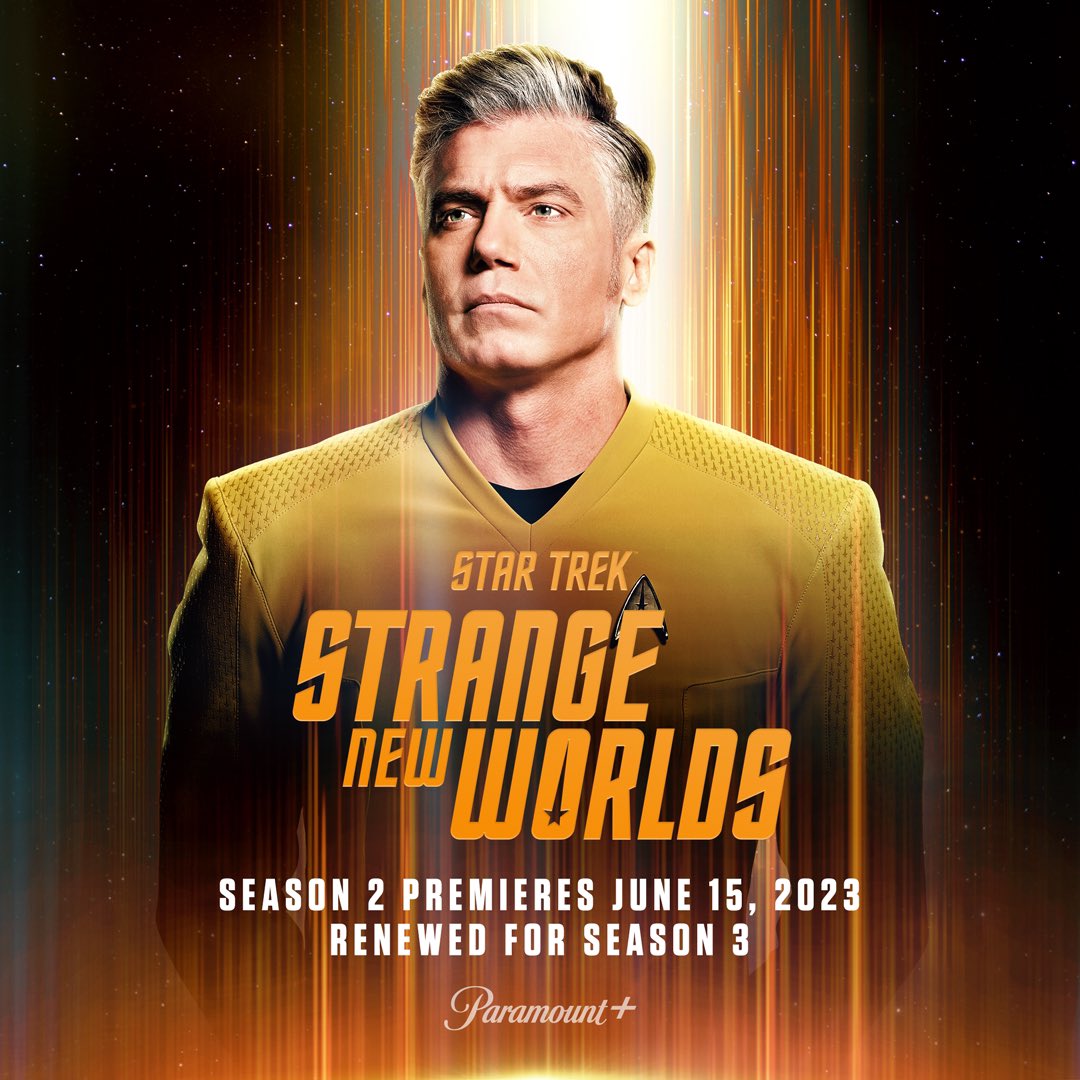 June 15th. Season 2. Worldwide. HIT IT. 🚀💫🖖 #StrangeNewWorlds