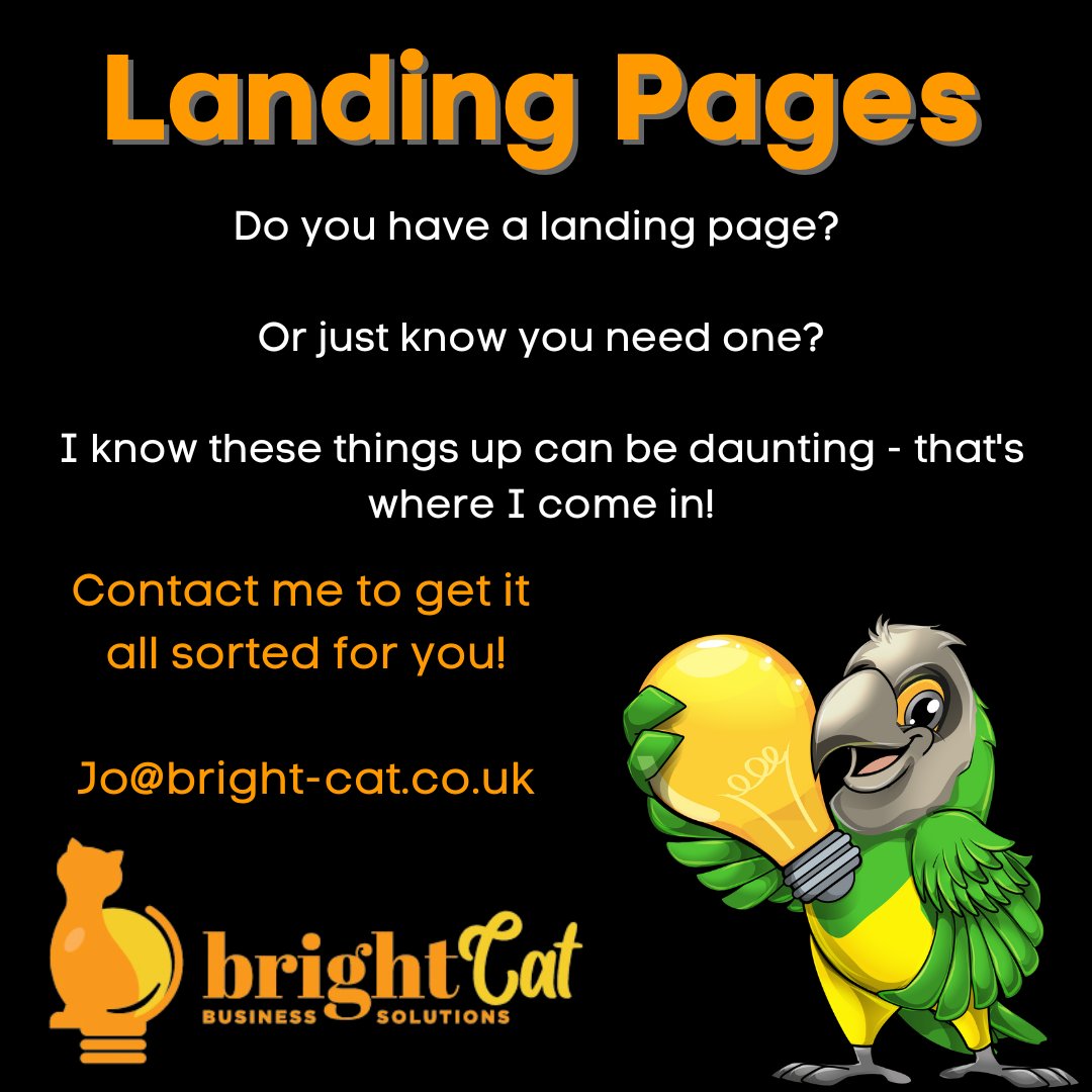 JoONeil12's tweet image. Do you have a landing page? 

I know these things up can be daunting 

I am a tech-savvy VA who delights in helping you get all your tech and marketing right so your business can grow!

DM me or go to my website. mtr.cool/eowkkenwnn

#virtualassistant #SmallBizHour