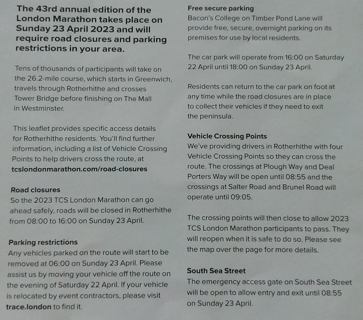 Our Rotherhithe tweet media