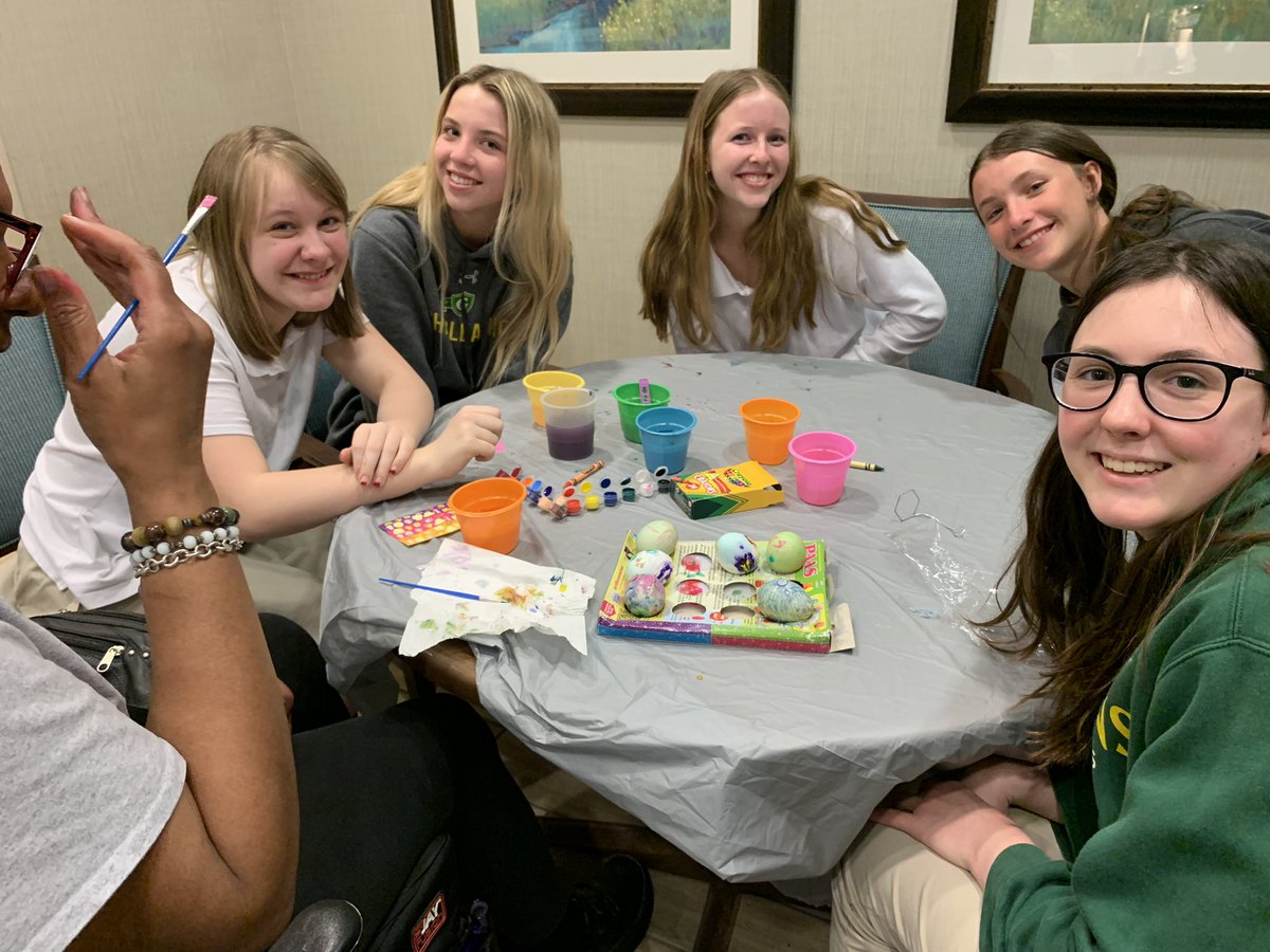 We are proud of our Easter egg creations! 🐣