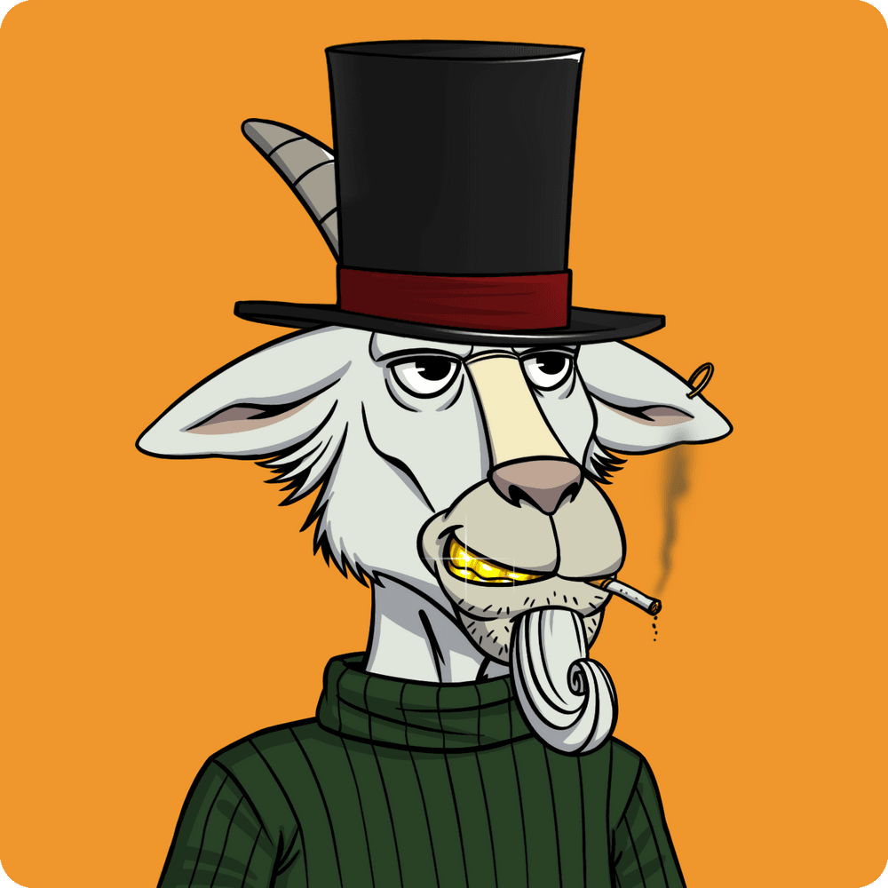 ItzThatLemon's tweet photo. Hey yo!!! If you a goat holder shout out!!! New chat.
@goatlodge
#G4G
#HOFGL
#GoldteethGang https://t.co/r5AUCcgLoP