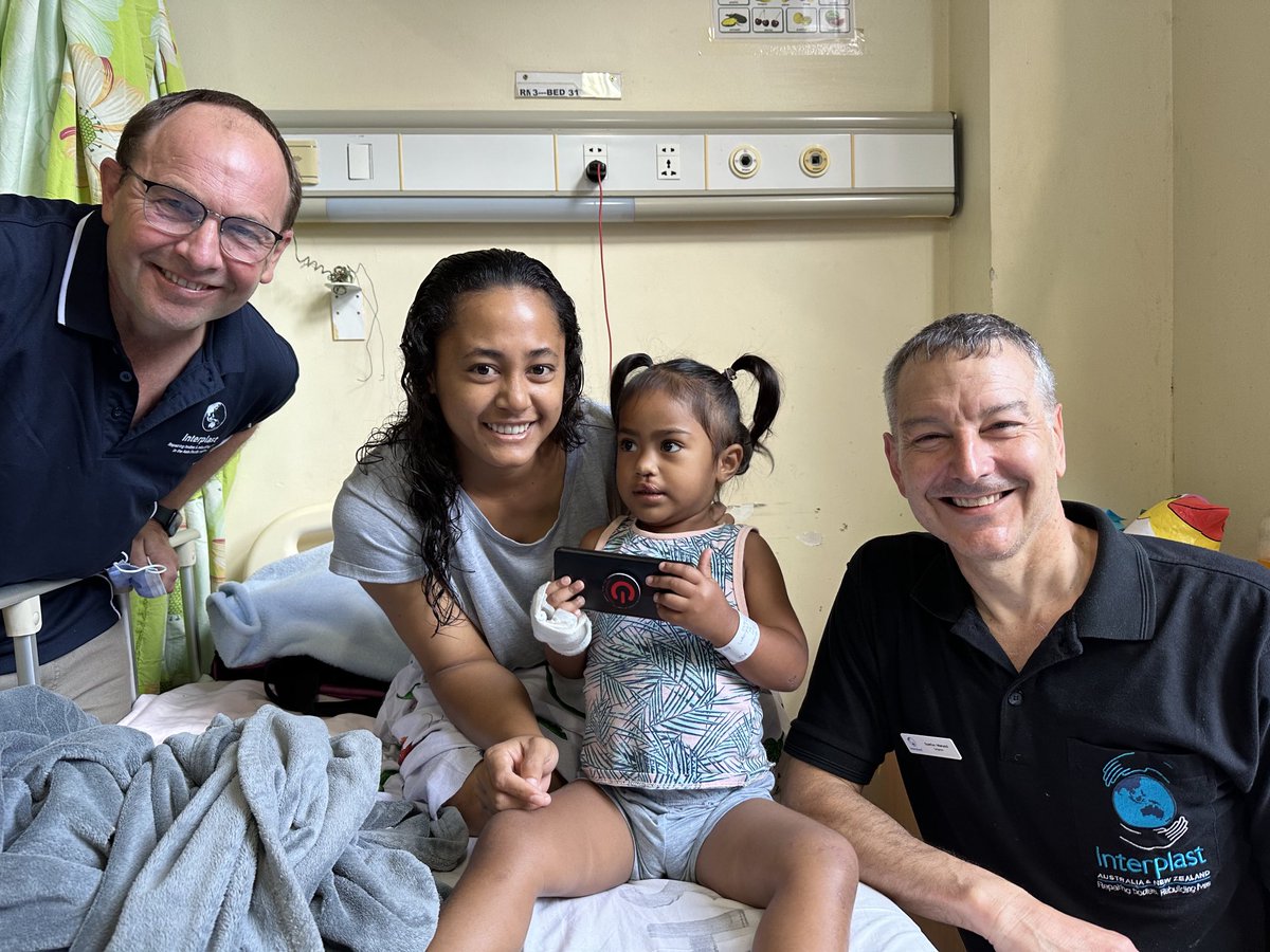 DamianMarucci's tweet image. ⁦@interplastanz⁩ ⁦@PlastSurgAus⁩ ⁦@AlanGoodey⁩ Happy to be back with #interplast Team Samoa for a week. Our first visit in 3 years. This is beautiful Blessing - before and after cleft lip repair. Thanks to Dr Mayday for local team support