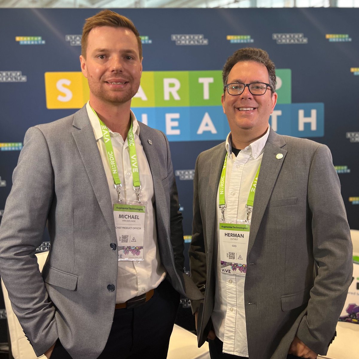 Joining us from South Africa, the founders of #StartUpHealth co Augmental Technologies are bringing their app for neurodivergent children to the United States. Meet them in the StartUp Health Pavilion (Booth 1038).
#HealthTransformers #ViVE2023