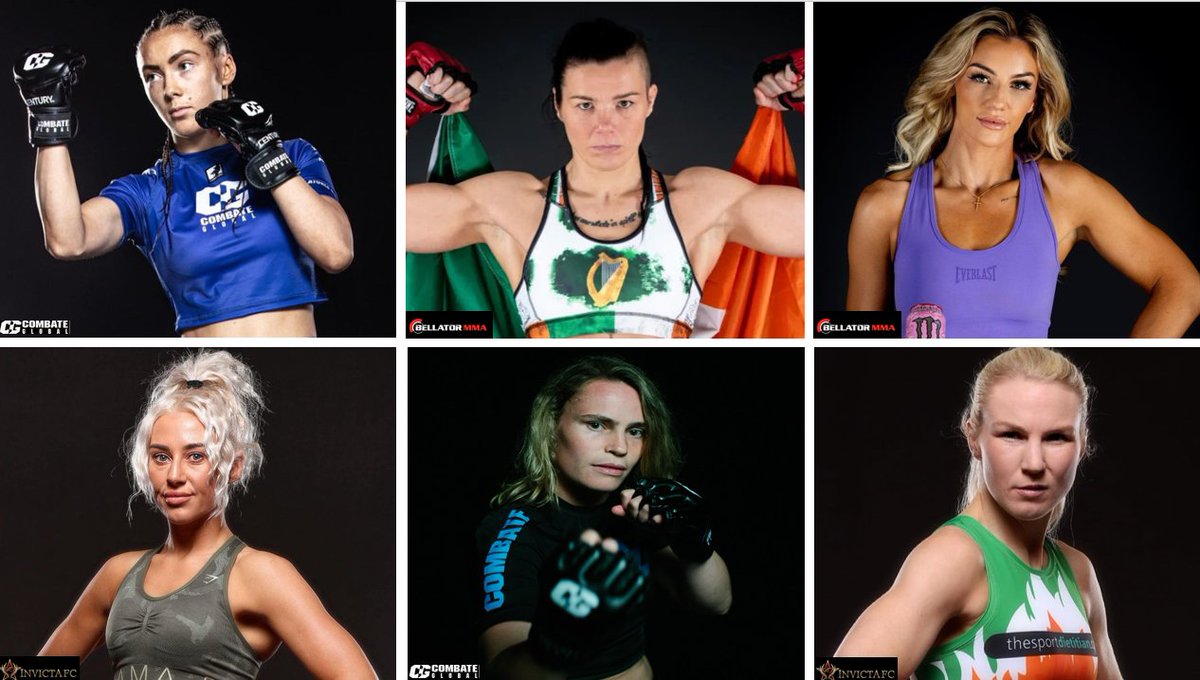 By my count, Ireland has 6 "Active" Pro female fighters. 

A win for Leah McCourt vs Cat Zingano on Friday would mean it's not out of the question that 4 of them could compete for World championships in 2023.

Incredible from such a small talent pool.