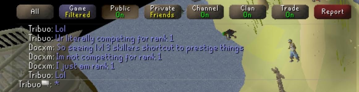 Tribuo's tweet photo. @Docxm_osrs @JagexTrident @JagexTwisted @JagexSupport Weird u included ur rank https://t.co/Dd1lr62joS