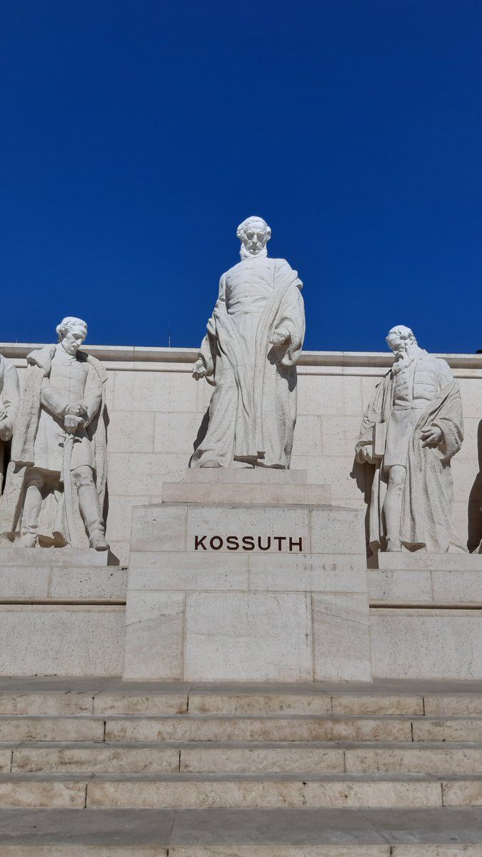 PilgrimBudapest's tweet photo. Lajos #Kossuth was leading politician & Governor of HU during 1848-49 war of independence.
Was Lutheran & lived in exile in #Turin after a successful tour in the US🇺🇸.
His monument is on #KossuthSquare
Places of 🇻🇦#PopeInHungary🇭🇺 https://t.co/qMQBcwW54U