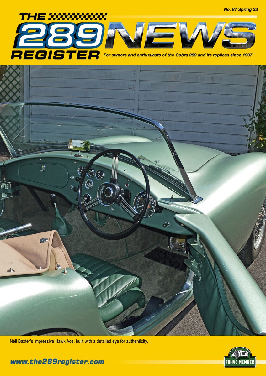 289Register's tweet photo. The 289 Register News has just gone to press - members can expect it on their doormats soon!
#t289r #cobra https://t.co/EzQ2ufYfg9