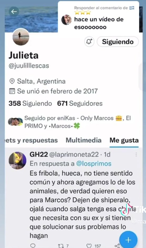 taylorwsd1989's tweet photo. @nuezpurpurina Igual la novia de Marcos ninguna santa eh https://t.co/dCHOfN4XQz