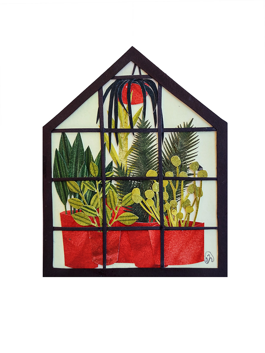 withoutaladder's tweet photo. A greenhouse for spring! Currently for sale through the @wapgallery. #cutpapercollage
https://t.co/zyiLM9OchF https://t.co/cG7HeKB4c2