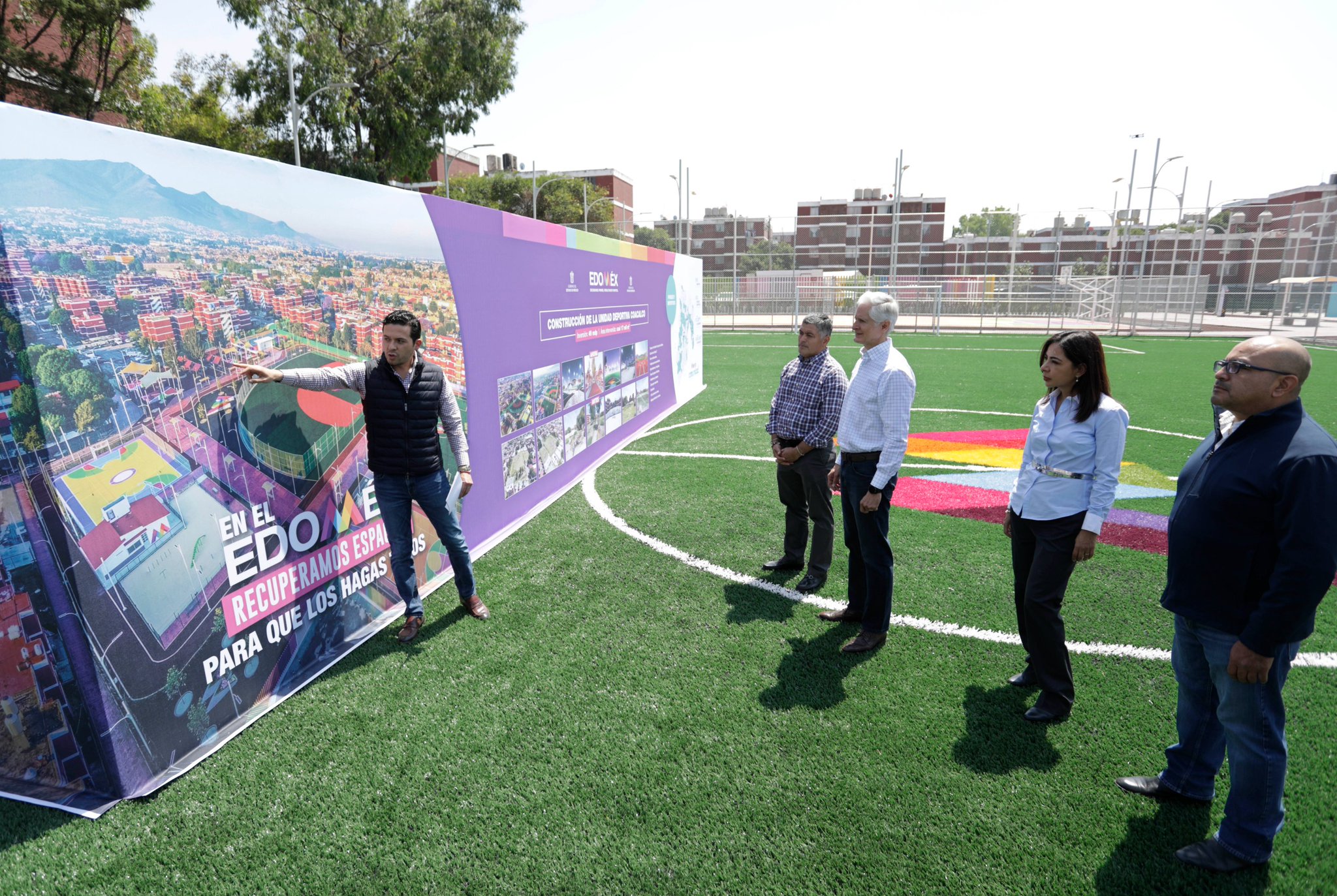 Alfredo Del Mazo on Twitter "La Unidad Deportiva Coacalco es el