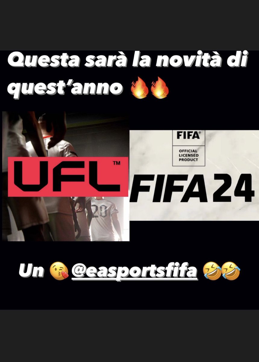 thekingmatch's tweet photo. Notizia bomba 💣💣 @EASPORTSFIFA #ufl #fifa24 #FIFA23 #FUTBirthday https://t.co/JgypuRJ6fN