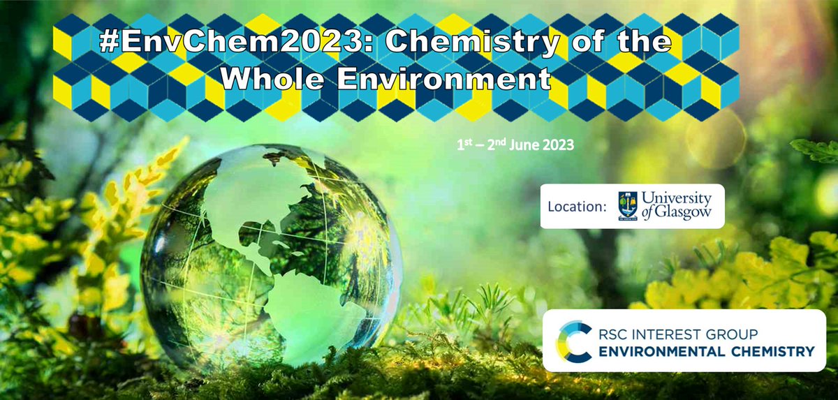 Abstract Submission Deadline approaching – 14th April!
#EnvChem2023 is set to be an exciting event on 1st and 2nd June at University of Glasgow. Our current list of keynote speakers are as follows: (1/9)
rsc.org/events/detail/…