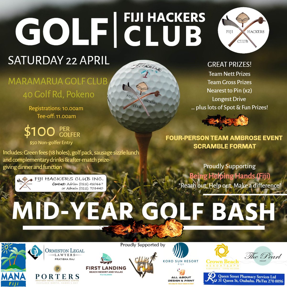 Fiji Hackers Golf Club tweet media