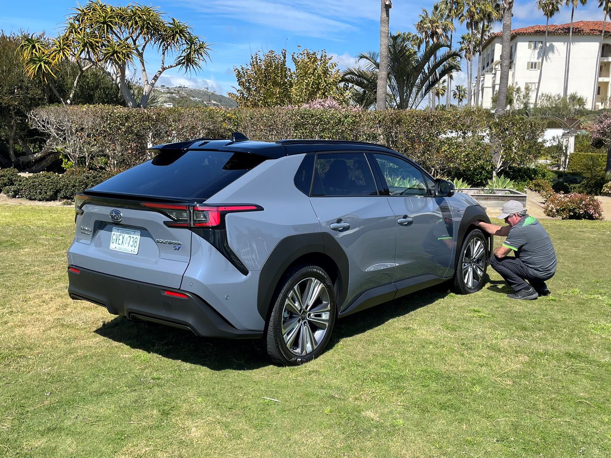 VehicleDG's tweet photo. ☀️ California Photo Book! 

Driving the @SubaruCanada Solterra is definitely going on our “Best Of” list for 2023! https://t.co/jeGhKx4dFO