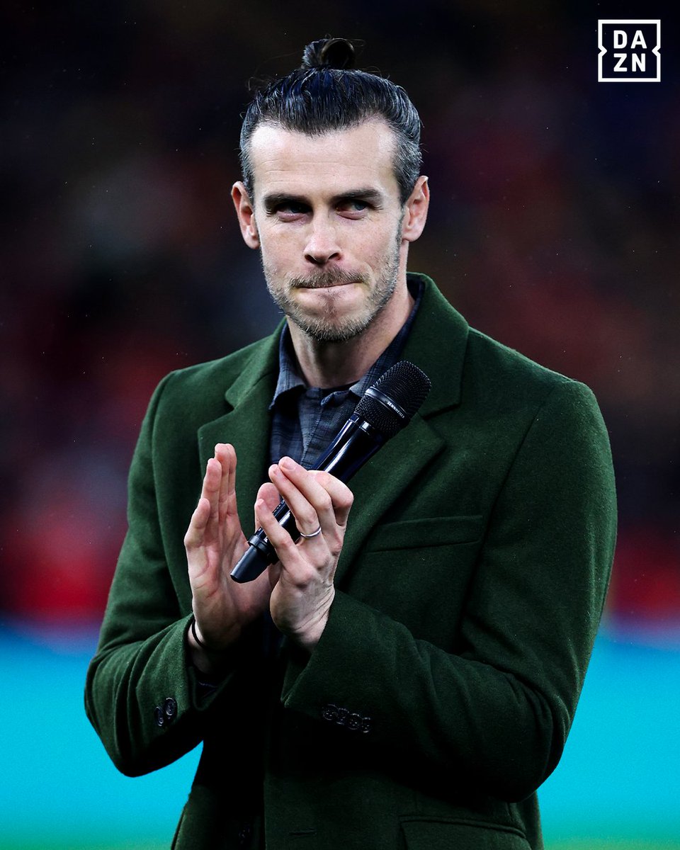 DAZN_IT's tweet image. Non ci siamo ancora abituati a non vederlo con il numero 11 sulle spalle ⛳️ 

#Bale alla prima partita del #Galles in casa da ex giocatore 🏴󠁧󠁢󠁷󠁬󠁳󠁿 

#Euro2024 #DAZN