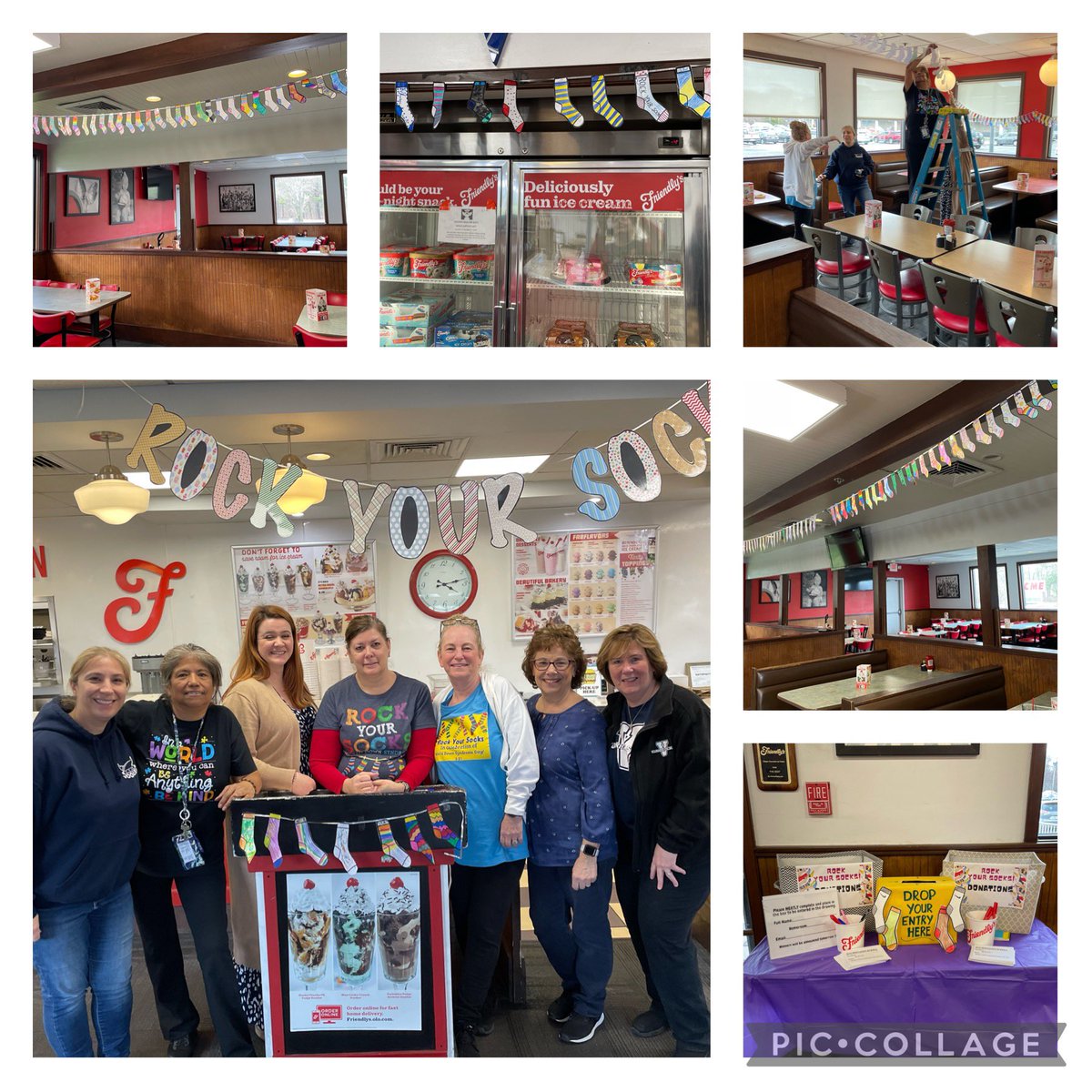 Friendly’s is under construction getting ready for Voorhees to “Rock their Socks!” Please come out to support our students, and favor local business! @VoorheesPrin <a href="/VoorheesPTA/">Raymond Voorhees PTA</a>