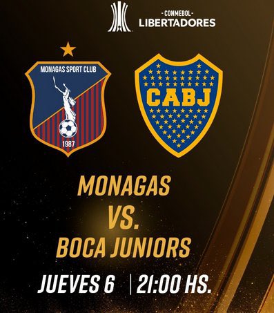 Monagas vs. boca juniors