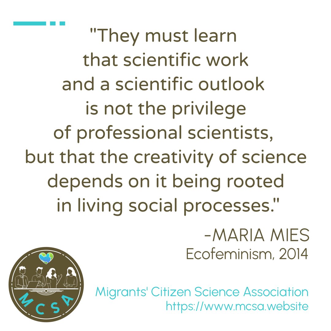 Follow us on Facebook, Linkedin, Twitter, and Instagram. 
#mcsa #citizenscience #openscience