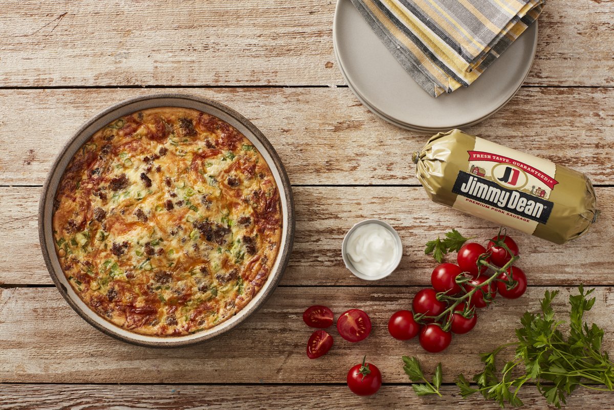 Jimmy Dean (@jimmydean) on Twitter photo Brunch is about to get even tastier with this delicious sausage breakfast quiche! Made with our savory Jimmy Dean® Premium Pork Sausage Roll, this quiche is sure to be the star of your next Spring gathering ⭐️.
RECIPE ➡️ jimmydean.com/recipes/breakf… Brunch is about to get even tastier with this delicious sausage breakfast quiche! Made with our savory Jimmy Dean® Premium Pork Sausage Roll, this quiche is sure to be the star of your next Spring gathering ⭐️.
RECIPE ➡️ jimmydean.com/recipes/breakf…