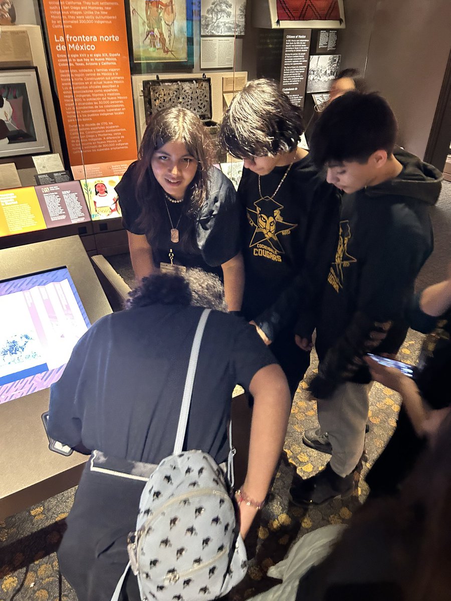 Loved exploring <a href="/AMNH/">American Museum of Natural History</a> <a href="/USLatinoMuseum/">National Museum of the American Latino</a> with these <a href="/CockeysvilleMS/">Cockeysville Middle</a> scholars!