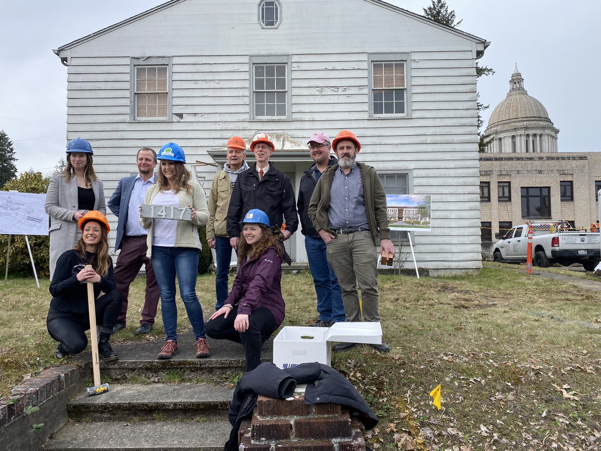 A few #waleg reporters past and present gathered to take a swing at one of the two press houses still standing (but not for long).
