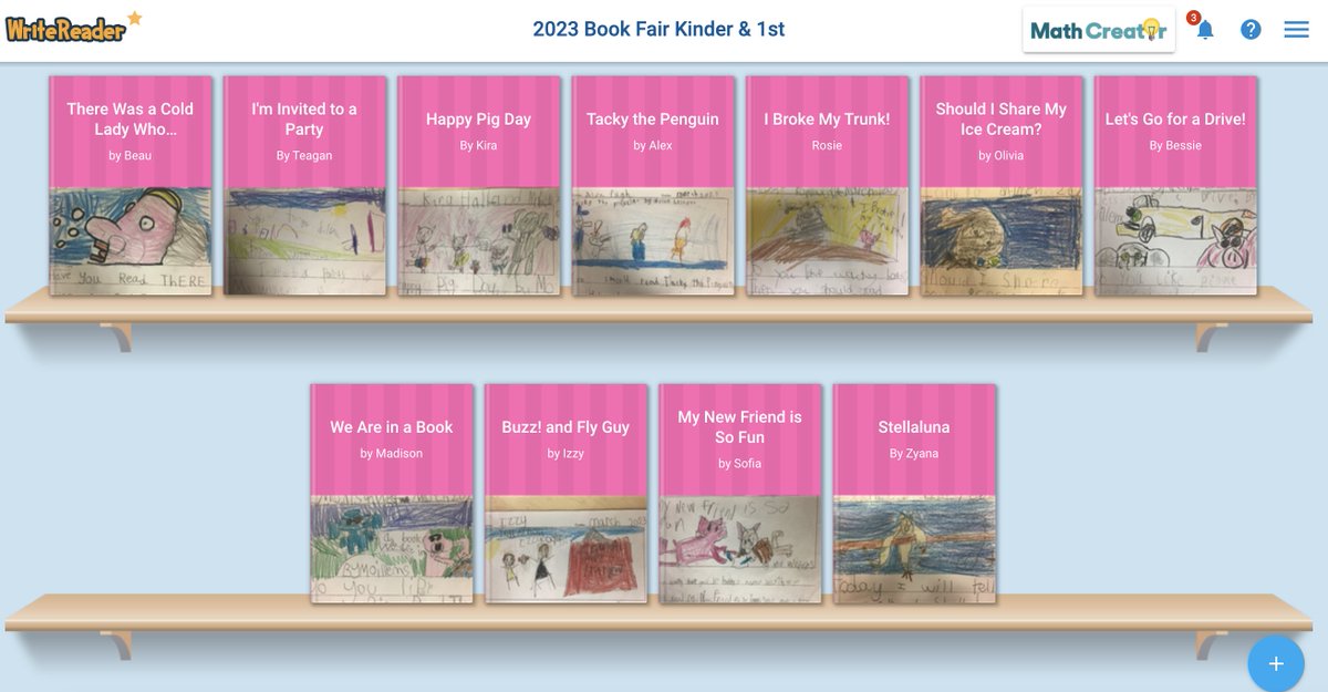 TraciPiltz's tweet image. As people view their printed books on display at the library, they&apos;ll also be able to scan the QR code on the flyer to view &amp;amp; listen to a digital version of their books on @WriteReaderApp. 😍 app.writereader.com/library/room/c… #CreativeLiteracy #UnitsofStudy #BookReviews