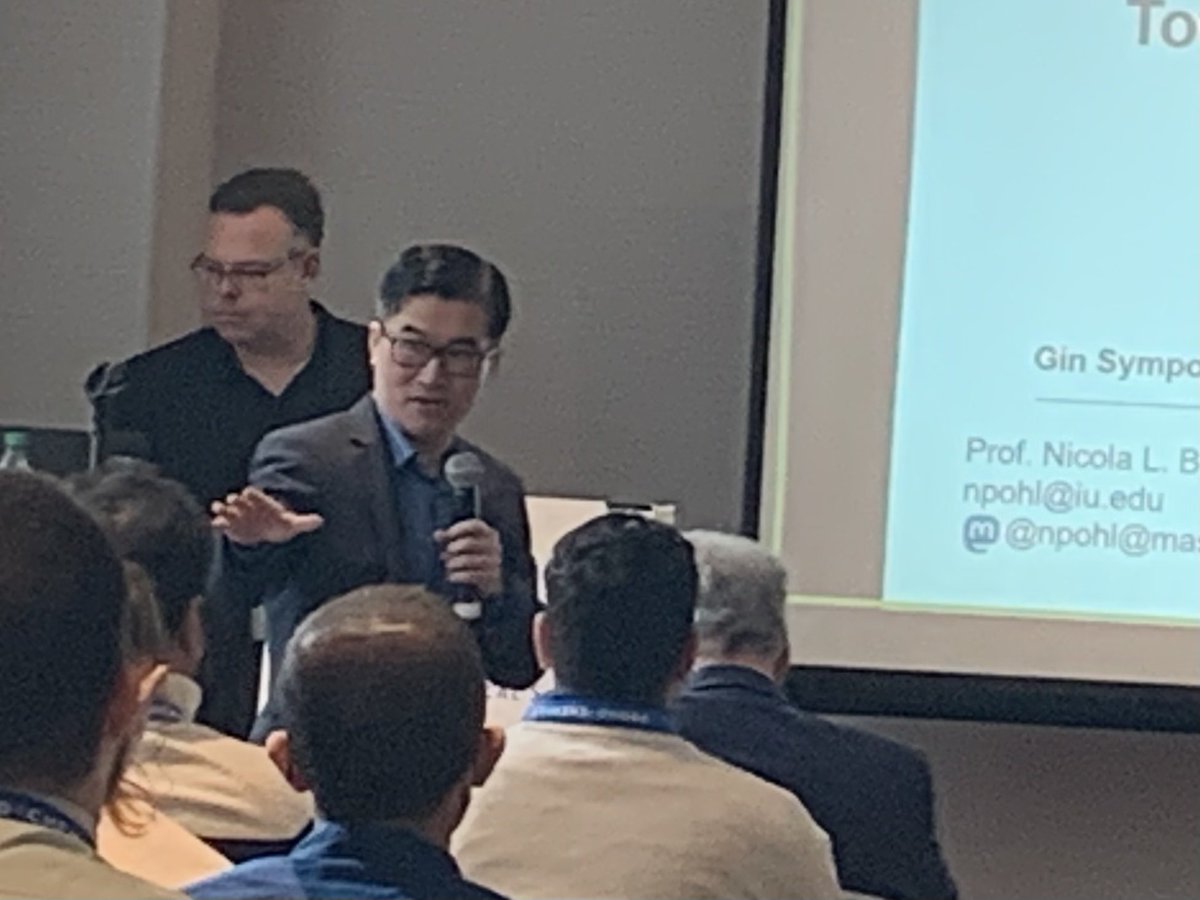 acs_carb's tweet photo. It was a bitter sweet morning as we honored the legacy of the late, great David Gin @MSKCancerCenter @ChemistryUIUC. Thank you Hien Nguyen for organizing and presenters including Scott Denmark, @NPohl_Group @FujimoriLabUCSF @wilfredvanderdonk https://t.co/vGm0GGfp8X