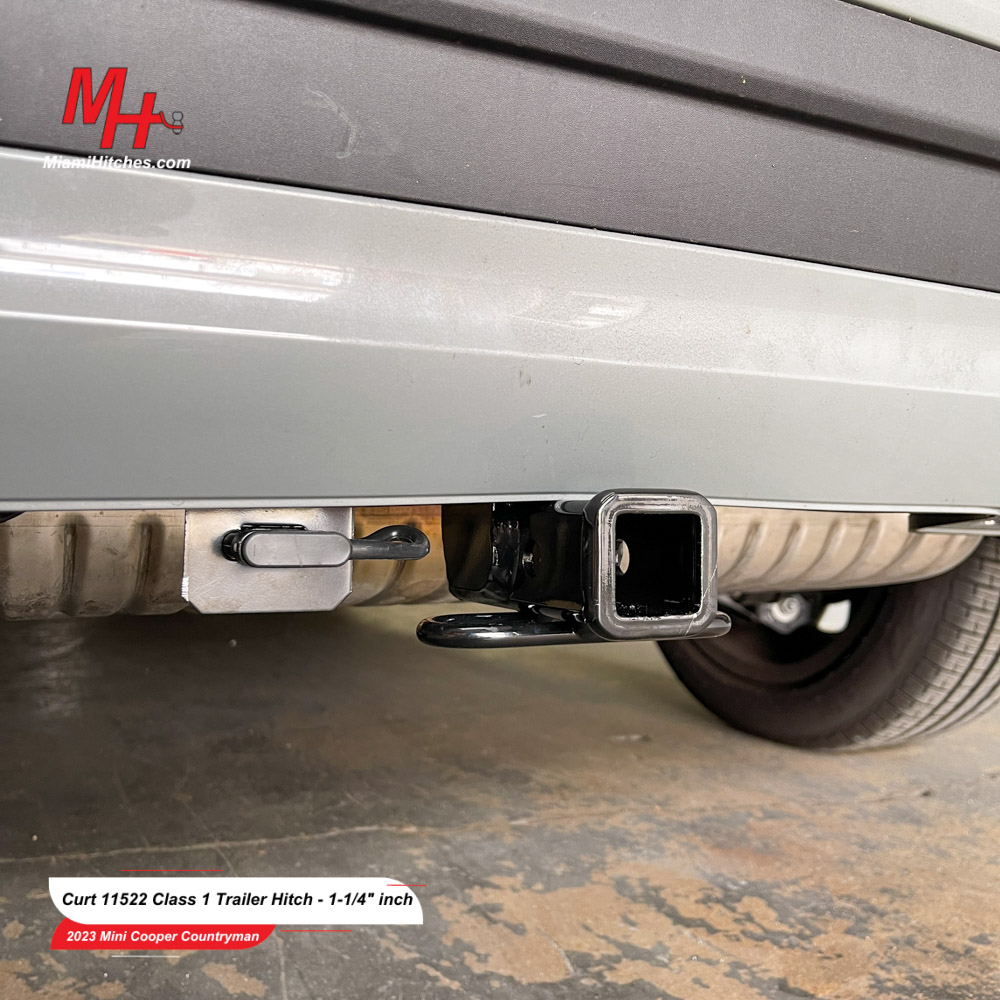 MiamiHitches's tweet photo. 2023 Mini Countryman with a Curt 11522 Class 1 Trailer Hitch Receiver - 1-1/4" inch

*Tow capacity: 2,000 Lbs. (Capacity for trailers, boats, jet skis, etc.)
*Tongue Capacity: 200 Lbs. (Capacity for bike racks, cargo racks, or any other hitch accessory.)

#CurtMFG #MiniCountryman https://t.co/wFi81rT0br