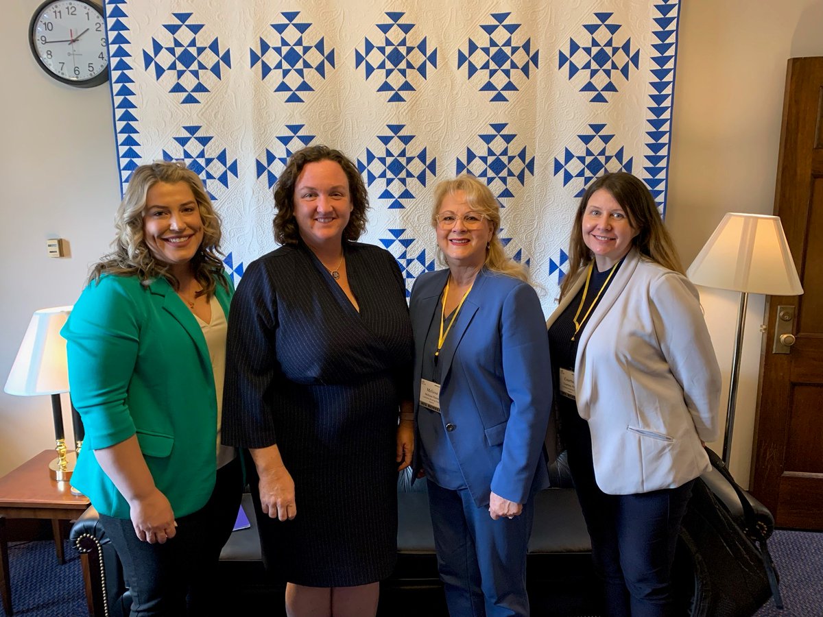 CalHFA's tweet photo. Day 2 at #NCSHA #LegCon2023 in Washington DC: CalHFA Executive Director Tiena Johnson Hall spoke on a Federal Advocacy Panel and CalHFA staff met with @RepKatiePorter to discuss CA housing issues
  #HFAsOnTheHill https://t.co/gN1nOjvwPj