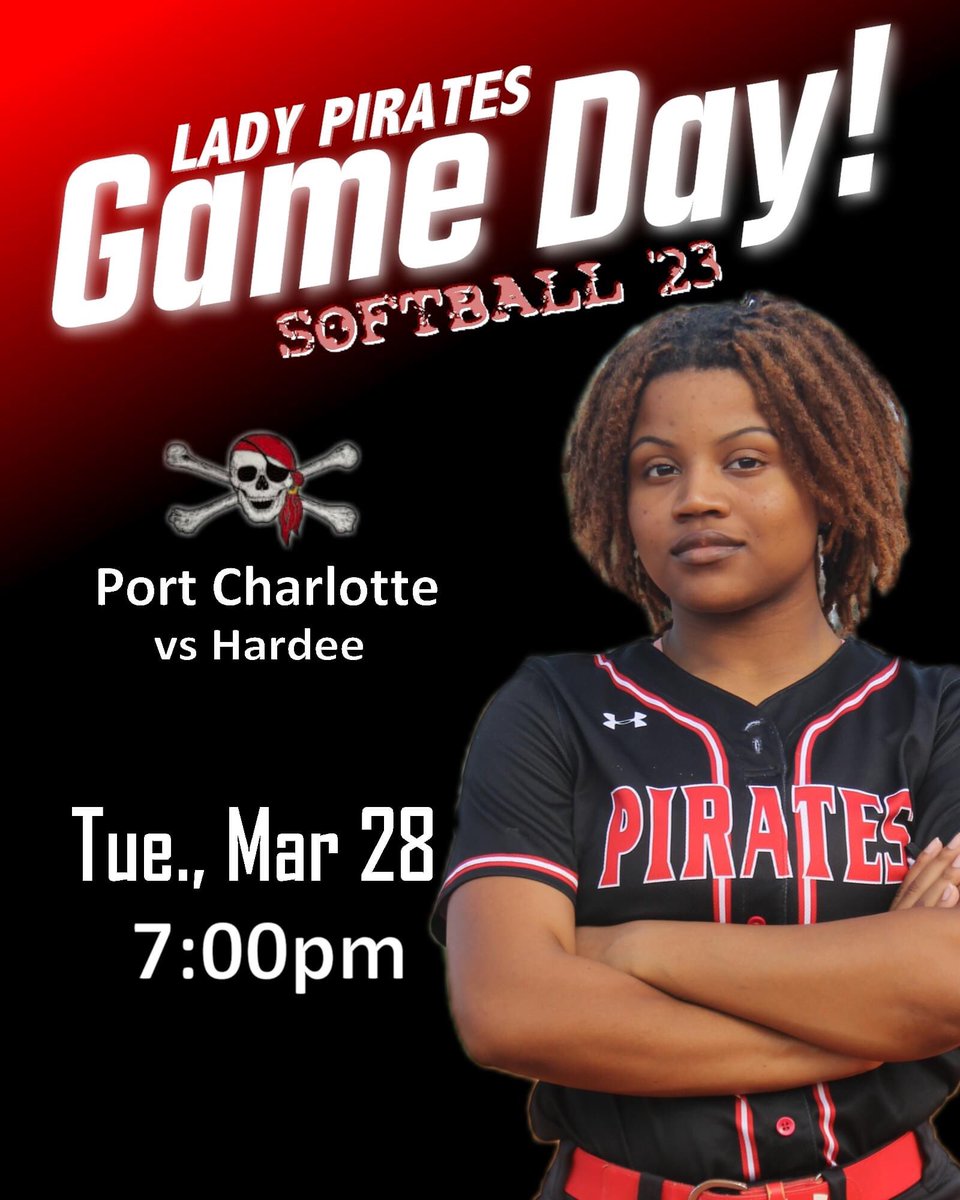 PirateNationPC's tweet photo. #RedAndBlackAttack tonight at Pirates Cove Park.

Softball vs Hardee
Baseball vs Charlotte (JV &amp; Varsity Doubleheader)

#Gameday #GetInvolvedStayInvolved https://t.co/rgAAdzOAub