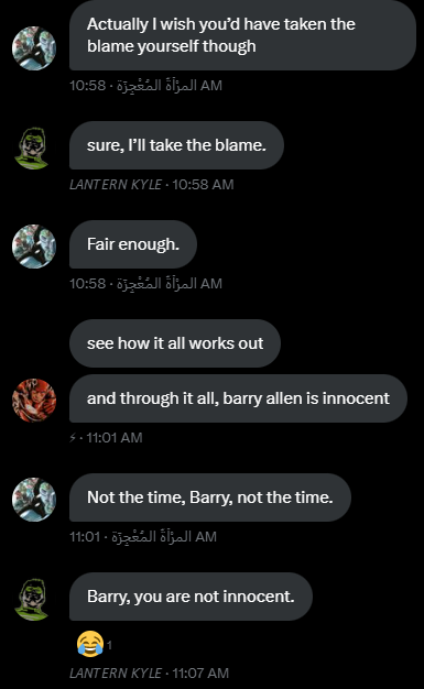 Justice League GC, out of context.
