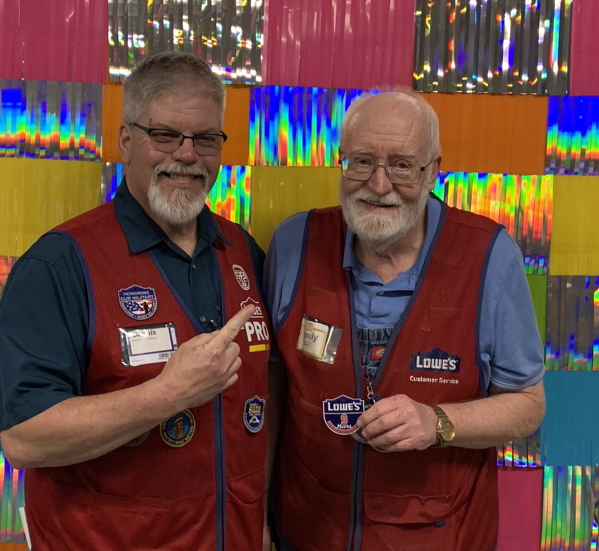 Dennis West Asst Store Manager Lowe’s 1839 (@westasst) on Twitter photo Happy 9th anniversary to part time Hardware associate Sandy. <a href="/BenitoKomadina/">Benito.Komadina@Lowes</a> @nmcmillan1369 <a href="/xen_arely/">xenia</a> <a href="/AdamReece1839/">Adam.Reece</a> Happy 9th anniversary to part time Hardware associate Sandy. <a href="/BenitoKomadina/">Benito.Komadina@Lowes</a> @nmcmillan1369 <a href="/xen_arely/">xenia</a> <a href="/AdamReece1839/">Adam.Reece</a>