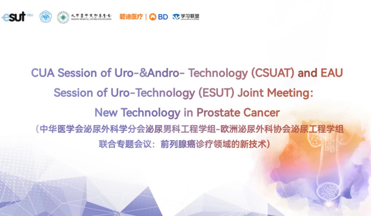 European Section of Uro-Technology (ESUT) tweet media