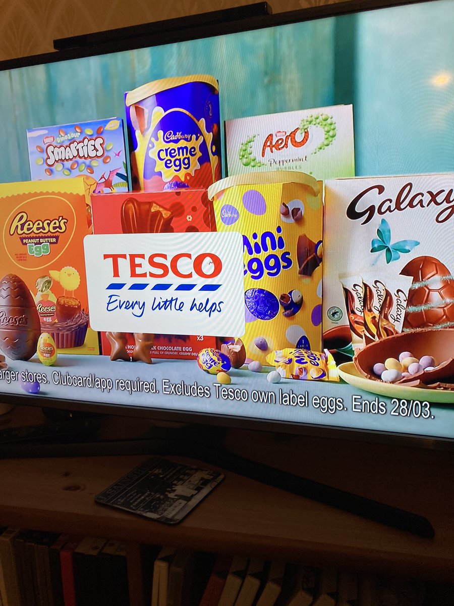 simonfrosdick's tweet photo. @Tesco Oh go on then have a #CrackingEaster https://t.co/VwvwUvEY1c