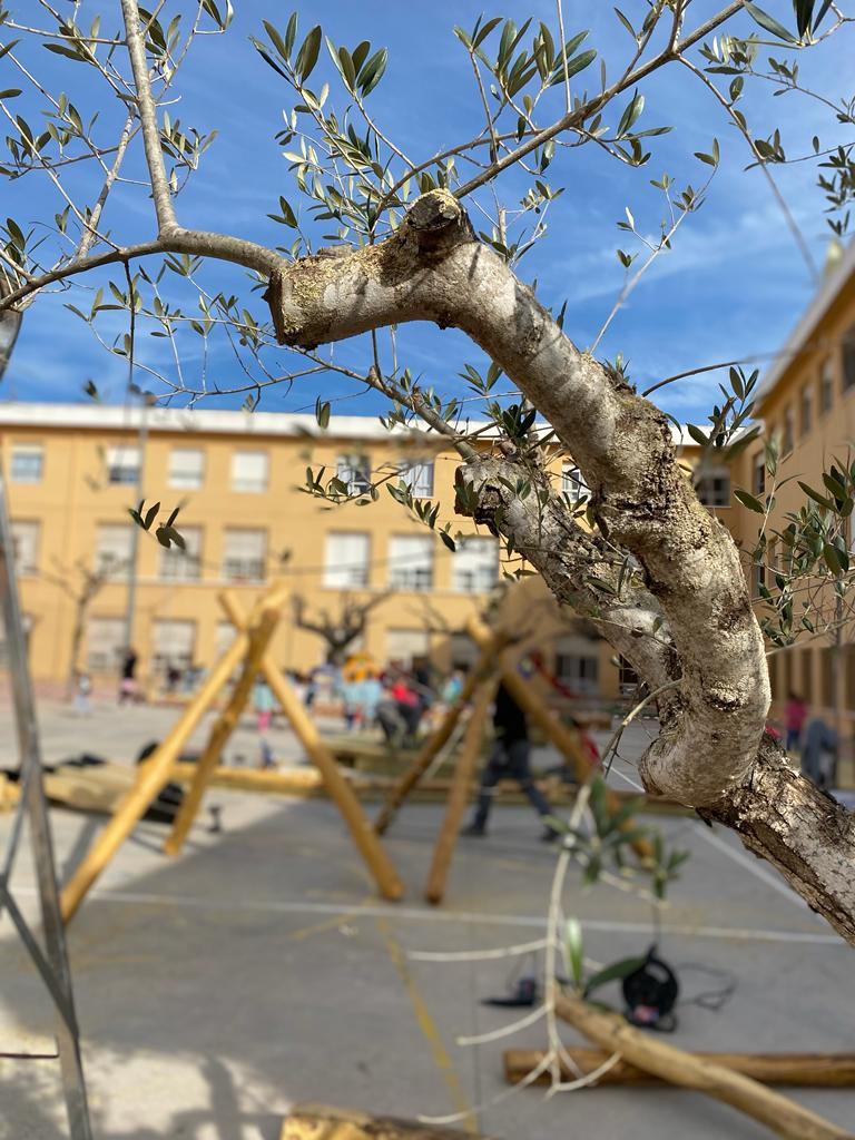 Esc_MartiPoch's tweet photo. 🪵🍃El projecte de renaturalització va visibilitzant-se.
Aquesta setmana s'estan instal•lant al pati diverses zones de joc.
Gràcies a tots els que ho esteu fent possible!
#projectepati
#somescolapública
#pressupostosparticipatius
@ajtlespluga https://t.co/hJYctAMOl3