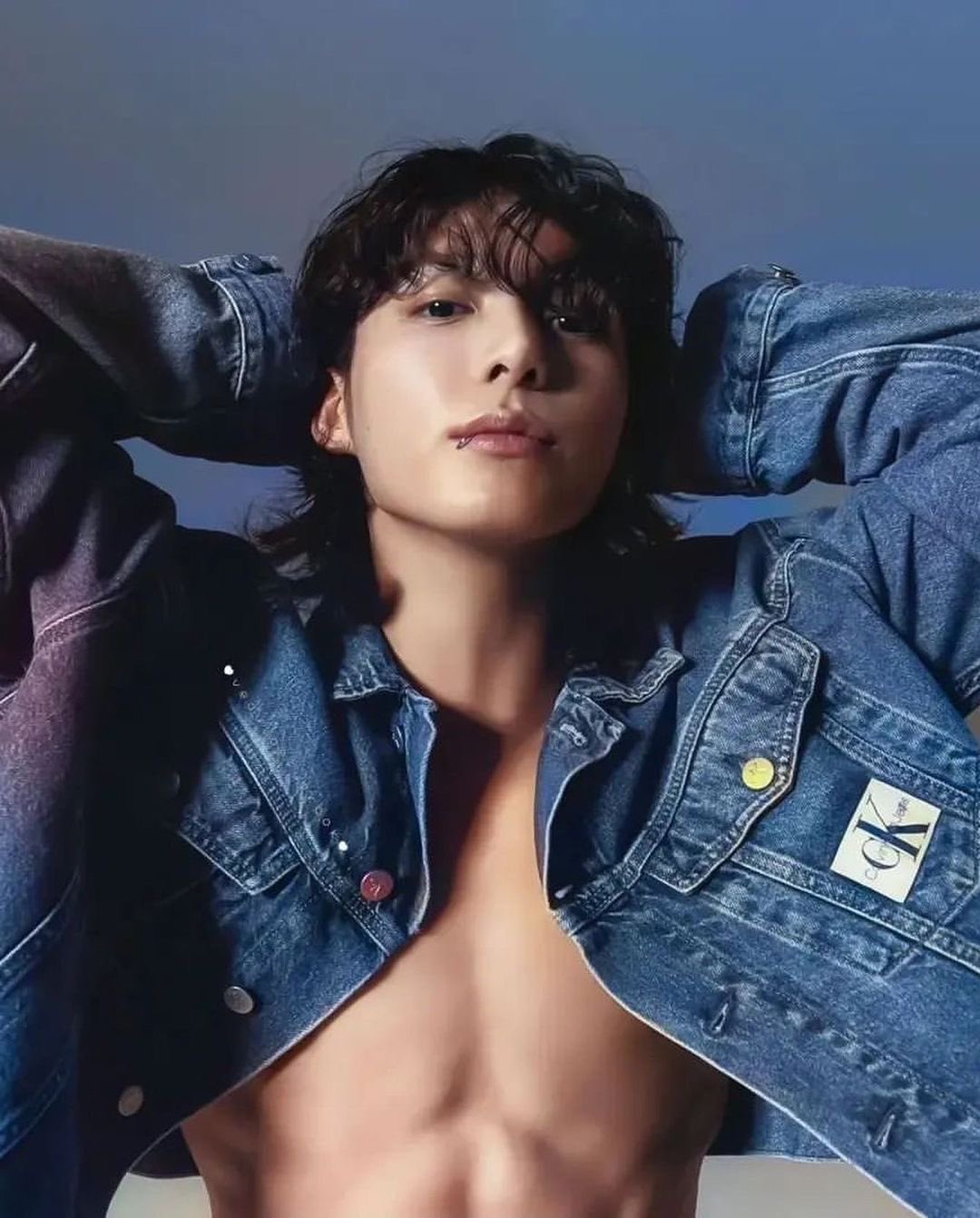 Calvin Klein BOXY DENIM JACKET Jungkook-