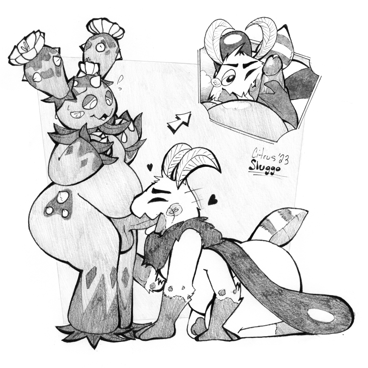 CitrusSluggo's tweet photo. Sketch comms for @HBEdeluxe, @itsmotho2, @Bbuggyad, and @Lurawri 

#nsfw #commissions https://t.co/JPR0OI5heJ