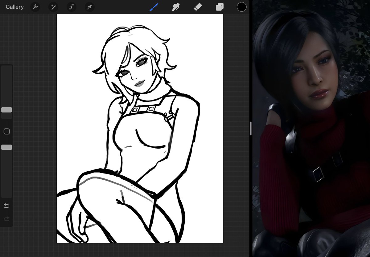 screwaveart's tweet photo. ada wong wip #re4 https://t.co/Y4rwKkhguK