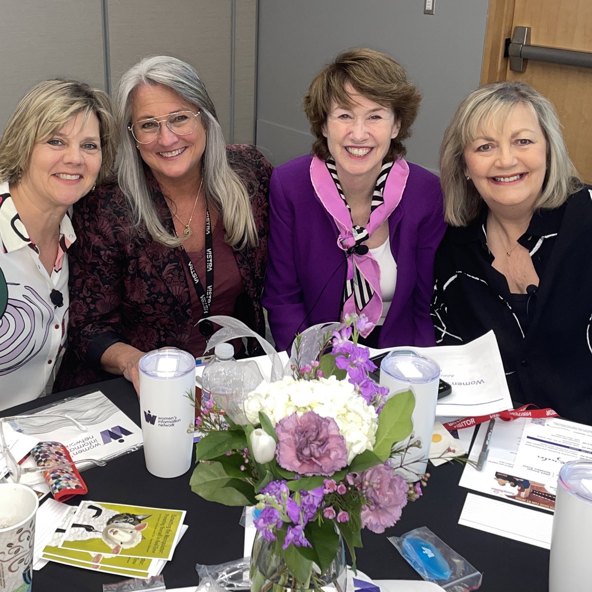 What a joy to work with these women today! I loved every minute thanks to <a href="/RobinGolinski/">Robin Golinski</a> <a href="/janecondon/">Jane Condon</a> and <a href="/HerndonMca/">Heather Herndon Wright, MCA, CPSD, CPSM</a> who brought <a href="/funnywomen/">Funny Women</a> and <a href="/VistraCorp/">Vistra</a> together for the WIN event. #funatwork #IWD2023 #WomensHistoryMonth