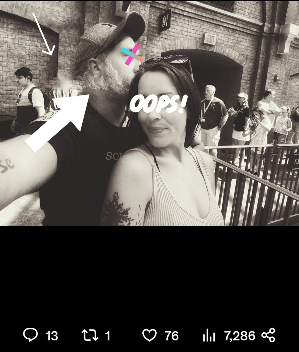 Nerdy_Antics's tweet photo. When photoshopping, your age & double chin fail.... What happened to that person's face behind you? Hahahahaha #YourSoVain is that 3 ears I see hahahahaha #nerdyantics of #nerdbirdmafia https://t.co/c3b607cL3H