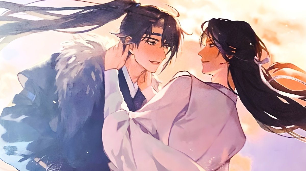 cz_eternalsmile's tweet photo. 🦊, "Why are you so clingy?"

               🐺, "I cling to no one else...
                                              only you."

🥺💕 my babie, Ce'an loves cuddling with his wife. https://t.co/PUjVrHK3IS