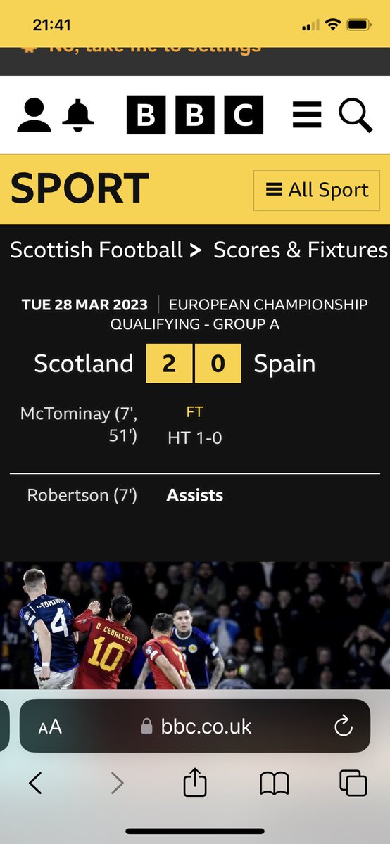 Crivvens! Never any doubt…😳