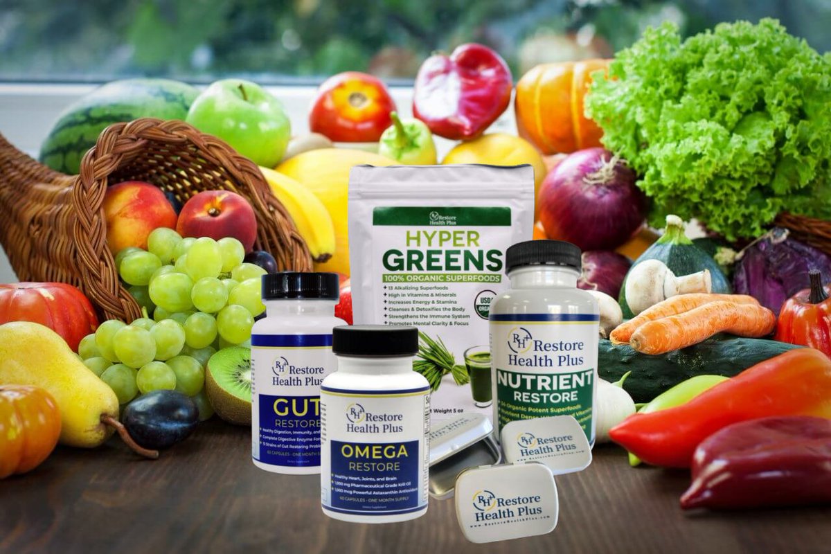 RestoreHealth10's tweet image. I'm back! Wanted to share my next #wholefood supplement company called Restore Health Plus .  As always, I focus on #guthealth with #enzymes #probiotics #prebiotics #wholefood ingredients, #omega3 and #alkalinewater .
 #health #hydration #kangenwater
restorehealthplus.com