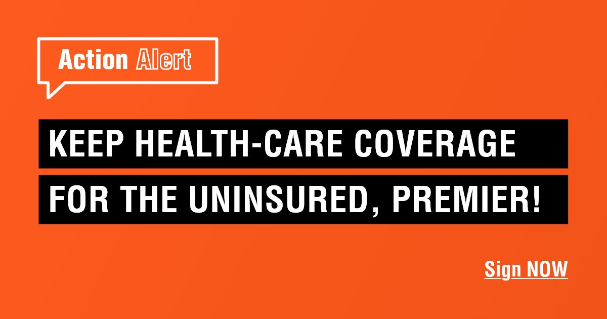 On March 31, people without insurance coverage will no longer be able to seek care in Ontario. This will lead to devastating complications for people who are ill and the health of communities.

EVERYONE: Help keep #HealthCare4All.

Sign our #ActionAlert: RNAO.ca/policy/action-…