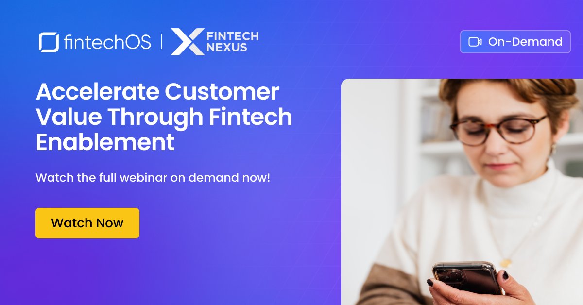 fintech_os's tweet photo. In our recent webinar with @Fintechnexus, our panelists spoke about the current state of fintech-banking relationships and fintech enablement's role in delivering customer value. Watch the recording here: https://t.co/ei9ClA7NiW
#innovation #fintech #fintechenablement #webinar https://t.co/v8SOzzU0KV
