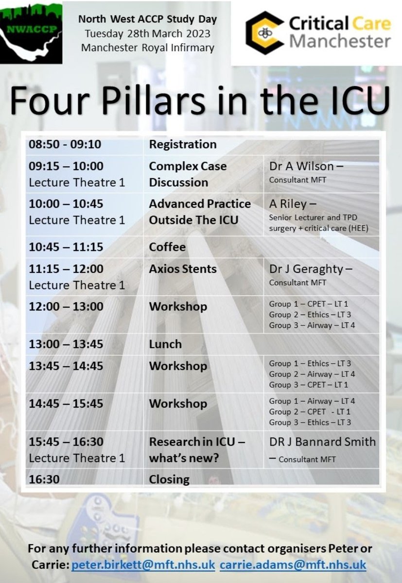 carrie adams (@carrie_adams_) on Twitter photo Huge thanks to everyone for braving the Manchester traffic today for our NW #ACCP 4 pillars study day, and especially big thank you to our speakers for making it such an interesting day, here's <a href="/annarileyflash/">Anna Riley</a> chatting all things @NHS_HealthEdEng π€© <a href="/NWACCP/">NW_ACCP</a> <a href="/CSScritcare/">Critical Care</a> <a href="/FICMNews/">FICMNews</a> Huge thanks to everyone for braving the Manchester traffic today for our NW #ACCP 4 pillars study day, and especially big thank you to our speakers for making it such an interesting day, here's <a href="/annarileyflash/">Anna Riley</a> chatting all things @NHS_HealthEdEng π€© <a href="/NWACCP/">NW_ACCP</a> <a href="/CSScritcare/">Critical Care</a> <a href="/FICMNews/">FICMNews</a>